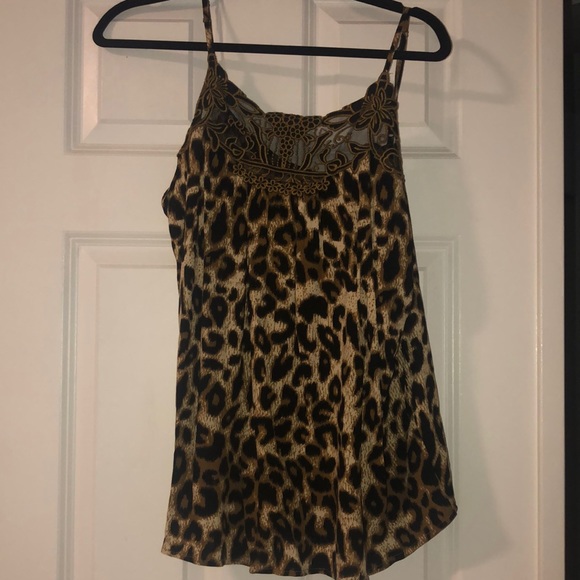 NWOT Maurices leopard print Cami 0X - Picture 2 of 4
